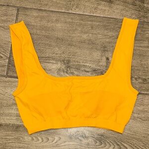 Zara Yellow Crop Top/Bra